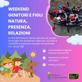 Weekend Genitori e Figli – Natura, Presenza, Relazioni